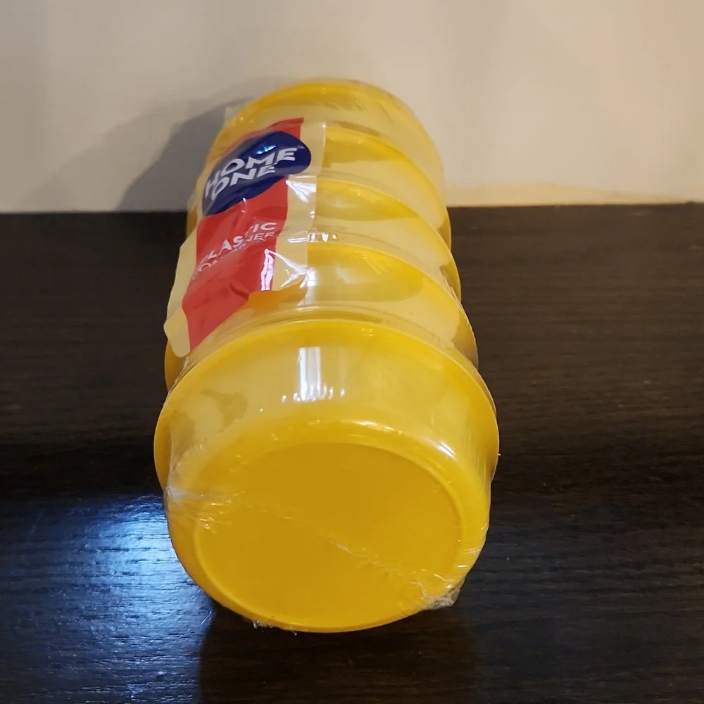 Plastic container set of 5 - Picture 4 of 5